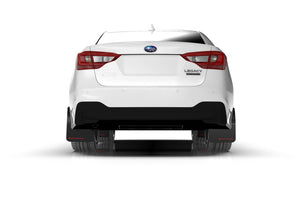 Rally Armor 20-25 Subaru Legacy Black UR Mud Flap w/White Logo