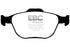 EBC 02-04 Ford Focus 2.0 SVT Yellowstuff Front Brake Pads
