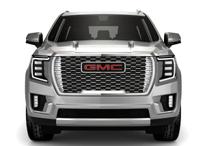 AVS 2022 GMC Hummer EV Pickup Aeroskin Flush Mount Chrome Hood Protector