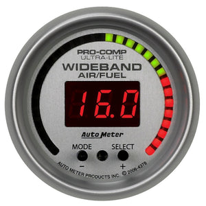 Autometer Ultra-Lite 52mm Wideband Air/Fuel Gauge