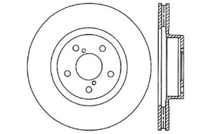 StopTech Slotted & Drilled Sport Brake Rotor