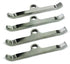 Moroso Ford Valve Cover Hold Downs - Steel - Chrome Plated - Set of 4
