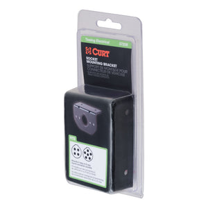 Curt Connector Mounting Bracket for 4-Way & 6-Way Round (Packaged)