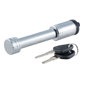 Curt 5/8in Hitch Lock (2in Receiver Barbell Chrome)