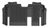 Husky Liners 19-24 Toyota Sienna X-Act 2nd Row Seat Floor Liner Set - Black