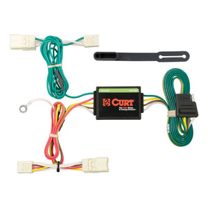 Curt 14-19 Mitsubishi Mirage Custom Wiring Harness (4-Way Flat Output)