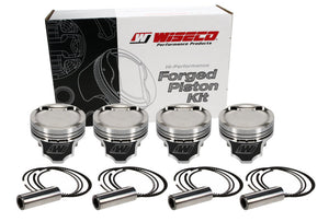 Wiseco Honda B18C1/C5 -8cc Dish 81.5mm 9:1 CR Piston Shelf Stock *Single Piston Only*