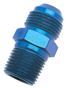 Russell Performance -4 AN to 1/8in NPT Straight Flare to Pipe (Blue)