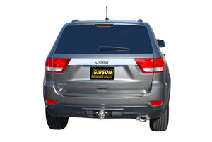 Gibson 11-12 Jeep Grand Cherokee Laredo 3.6L 2.5in Axle-Back Single Exhaust - Stainless