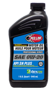 Red Line Pro-Series 0W20 DEX1G2 SN+ Motor Oil - Quart