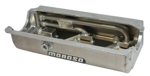 Moroso Dart/Brodix Small Block (w/Three Pick Ups) Sprint Car Dry Sump 6.5in Aluminum Oil Pan