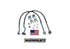 Superlift 87-90 Ford Ranger Explorer and Bronco II w/ 4-6in Lift Kit Bullet Proof Brake Hoses