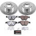 Power Stop 14-16 BMW 528i Front Z26 Street Warrior Brake Kit