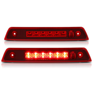 ANZO 05-10 Jeep Grand Cherokee LED 3rd Brake Light - Red