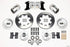 Wilwood Forged Dynalite Front Kit 12.19in Polished 67-69 Camaro 64-72 Nova Chevelle