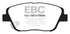 EBC 10-14 Hyundai Sonata 2.0 Turbo Redstuff Front Brake Pads
