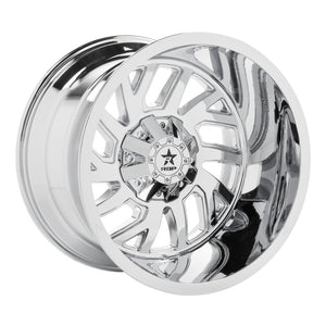 RBP 65R Glock 22x14 8x170 BP / 4.5 BS -76mm Offset 125mm CB (Hub Centric) Chrome Wheel