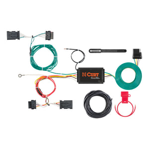 Curt 16-18 Fiat 500X Custom Wiring Harness (4-Way Flat Output)