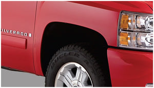 Bushwacker 07-14 Chevy Silverado 2500 HD Fleetside Extend-A-Fender Style Flares 4pc - Black