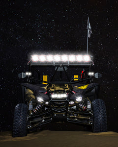 KC HiLiTES Yamaha YXZ1000R 39in. Pro6 Gravity LED 6-Light 120w Combo Beam Overhead Light Bar System