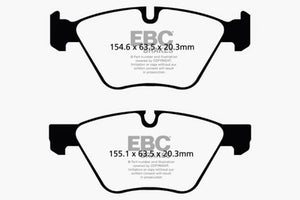 EBC 06-07 BMW 330i/330Xi (E90) Bluestuff Front Brake Pads