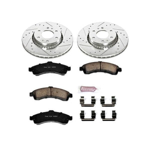 Power Stop 04-05 Buick Rainier Front Z23 Evolution Sport Brake Kit