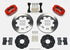 Wilwood Forged Dynalite Front Hat Kit 12.19in Red 94-01 Honda/Acura w/262mm Disc