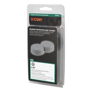 Curt 2.44in Bearing Protector Dust Covers (2-Pack)