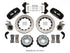 Wilwood AERO4 / MC4 Rear Kit 14.00 Drilled Currie Pro-Tour Unit Bearing Floater