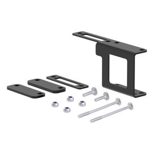 Curt Easy-Mount Bracket for 4 or 5-Way Flat (1-1/4in Receiver Packaged)