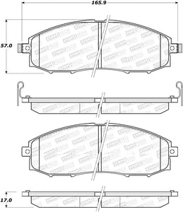 StopTech Street Select Brake Pads