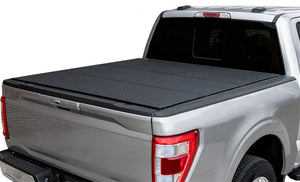 Access LOMAX Pro Series Tri-Fold Cover 08-16 Ford Super Duty F-250 6ft 8in Bed - Blk Diamond Mist