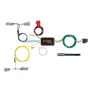 Curt 15-19 Dodge Challenger Custom Wiring Harness (4-Way Flat Output)