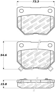 StopTech Street Select Brake Pads - Front/Rear