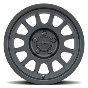 Method MR703 17x8.5 +35mm Offset 5x150 110.5mm CB Matte Black Wheel