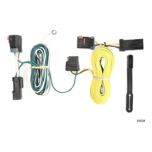 Curt 05-07 Dodge Challenger Custom Wiring Harness (4-Way Flat Output)