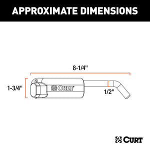 Curt 5th Wheel Hitch Lock (1/2in Diameter Pin)