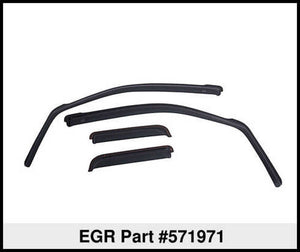 EGR 19+ Chevy Blazer In-Channel Window Visors - Set of 4 (571971)