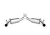 Borla 10-11 Chevy Camaro SS Coupe/Convertible 6.2L 8cyl SS S-Type Exhaust (REAR SECTION ONLY)