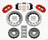 Wilwood Narrow Superlite 6R Front Hat Kit 14.00in Drilled Red 2004-2006 Pontiac GTO