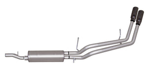 Gibson 15-19 Chevrolet Tahoe LS 5.3L 2.25in Cat-Back Dual Sport Exhaust - Aluminized