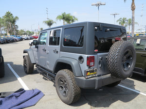 RBP RX-7 Step Bars 07-17 Jeep Wrangler JK (4-Door) - Black