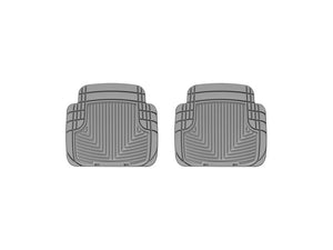 WeatherTech 99 BMW M3 Convertible Rear Rubber Mats - Grey