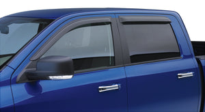 EGR 2019 Chevy 1500 Crew Cab Tape-On Window Visors - Set of 4 Dark Smoke