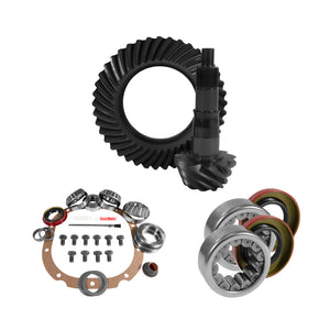 Yukon 8.8in Ford 3.55 Rear Ring & Pinion Install Kit 2.99in OD Axle Bearings and Seals