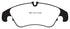 EBC 11 Audi A6 2.0 Turbo Redstuff Front Brake Pads