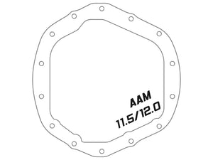 aFe Street Series Rear Differential Cover Raw w/ Machined Fins 20-21 GM Trucks V8-6.6L