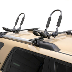 Curt Aluminum Roof Rack Kayak Holders