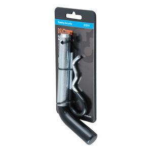 Curt 5/8in Hitch Pin (2in Receiver Zinc w/Rubber Grip Packaged)