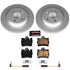 Power Stop 00-02 Mercedes-Benz S430 Rear Z23 Evolution Sport Coated Brake Kit